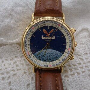 Vintage APOLLO 11 25th Anniversary MOON LANDING WATCH The Eagle Has Landed